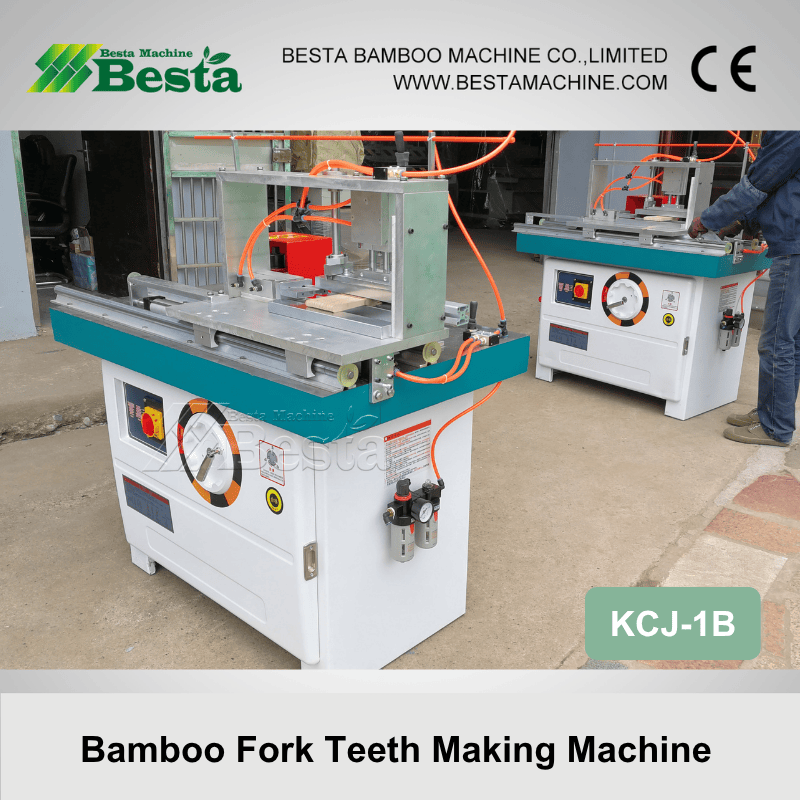 Bamboo Fork Teeth Making Machine KCJ 1B 7 1