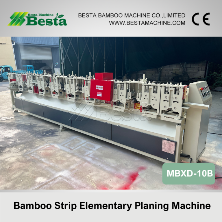 Bamboo Strip Elementary Planing machine widen type MBXD 10B 1