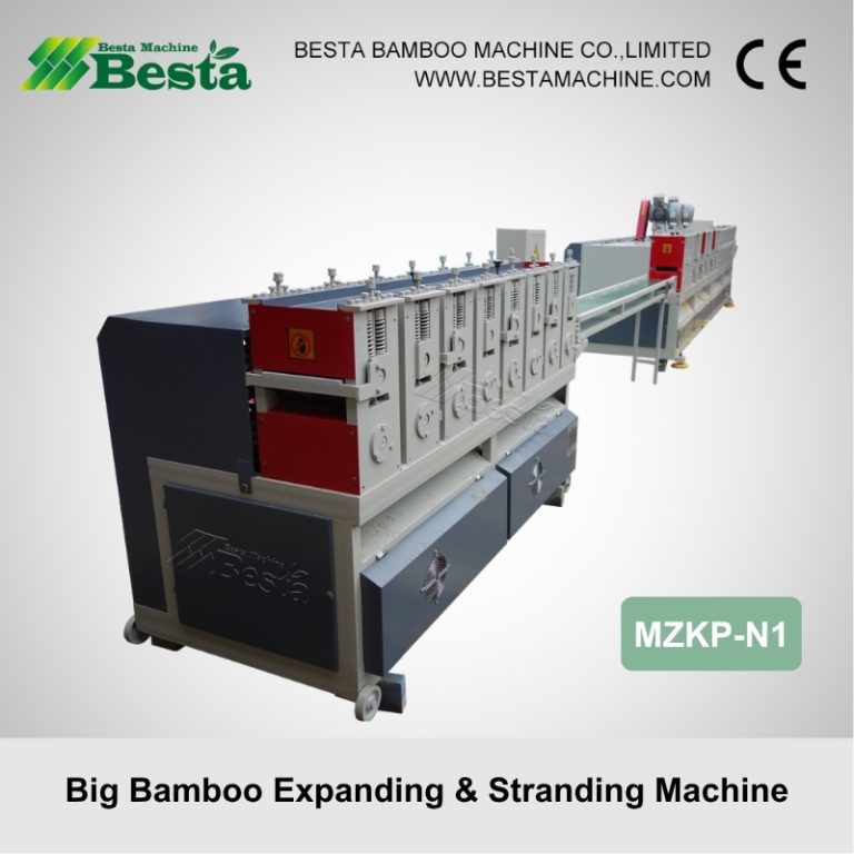 Bamboo Strip Expanding and Stranding Machine 6