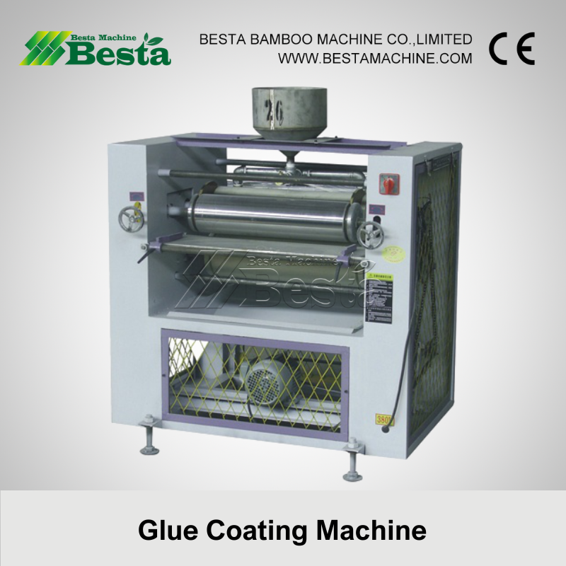 Bamboo Strip Glue Coating Machine