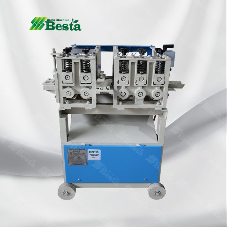 Bamboo Strip Width Setting and Layering Machine