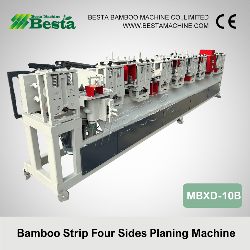 Bamboo strip four sides planing machine MBXD 10B 1
