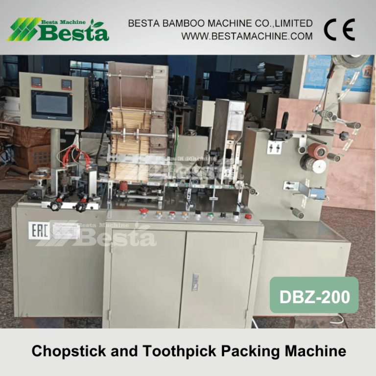 Chopstick packing machine positioning type
