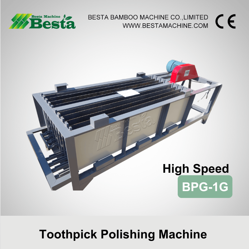 High Speed Toothpick Polishing Machine BPG 1G 5