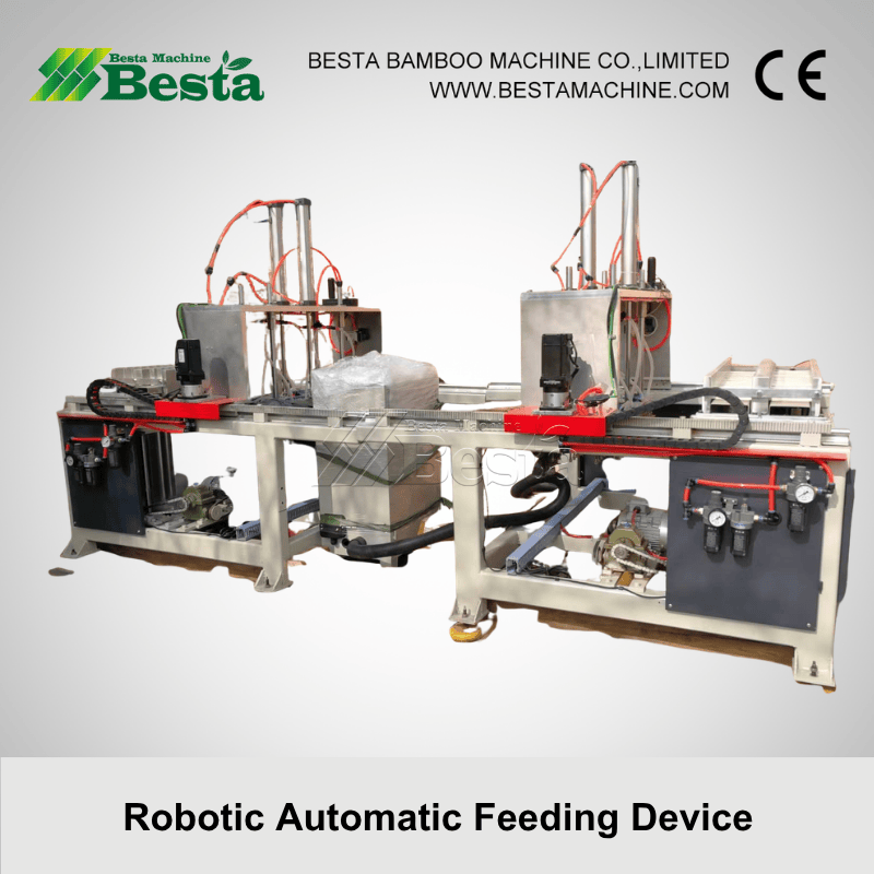 Robotic Automatic Feeding device for spoon hot pressing 2 1