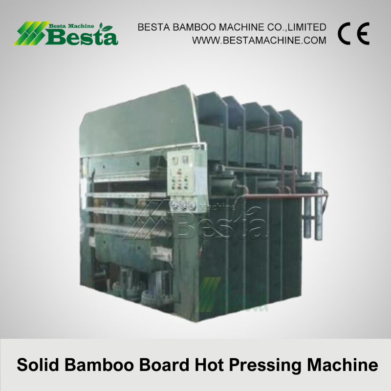 Solid Bamboo Boards Hot Pressing Machine
