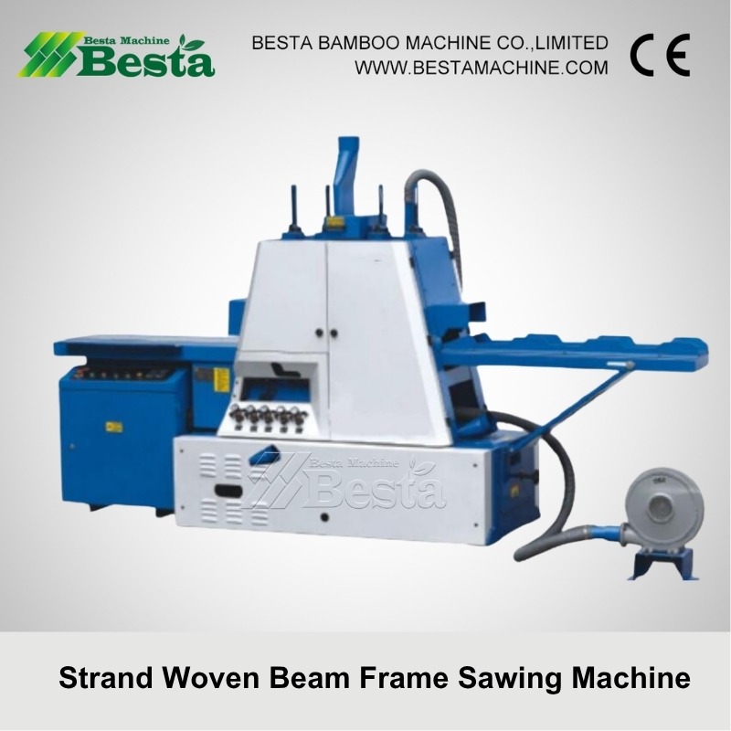 Strand woven beam frame sawing machine 1