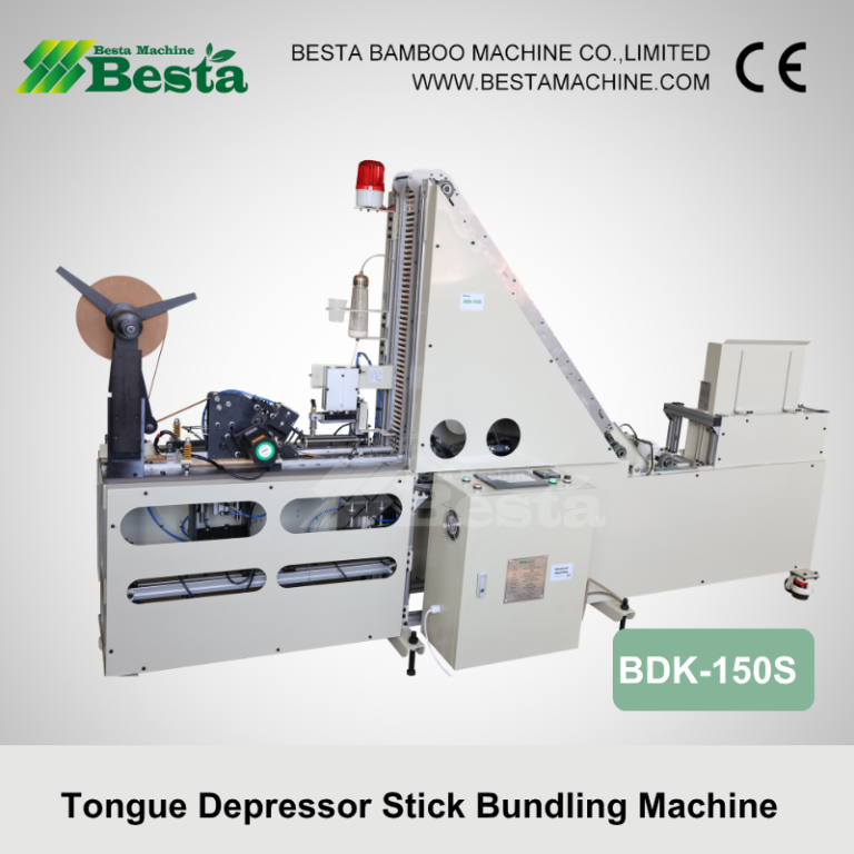 Tongue depressor stick bundling machine BDK 150S 1 1