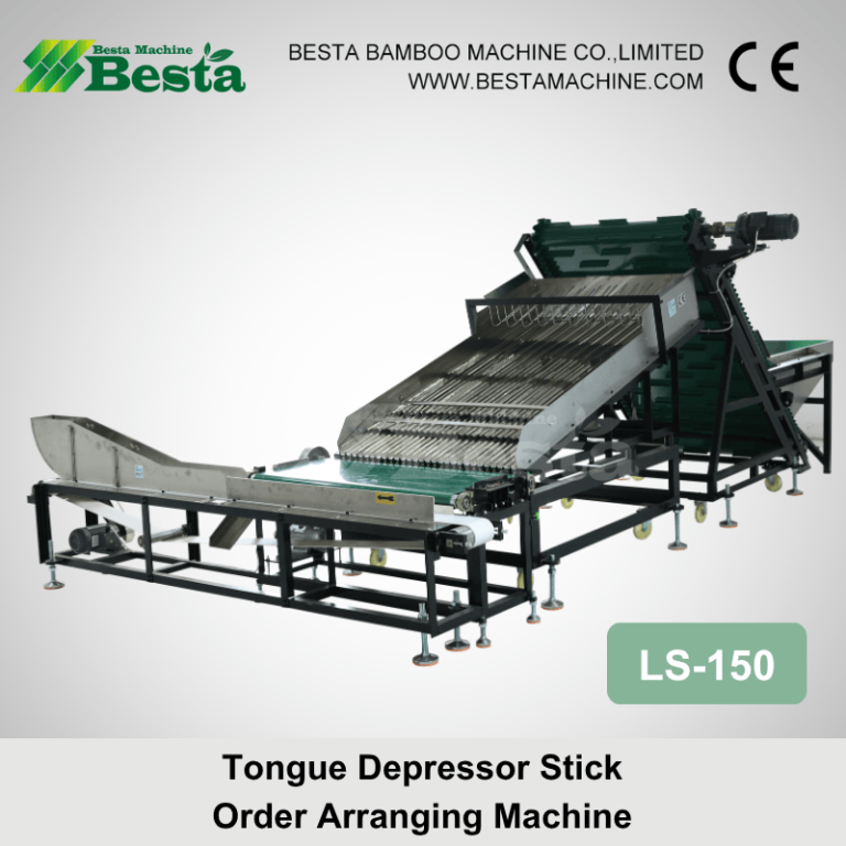 Tongue depressor stick order arranging machine 1