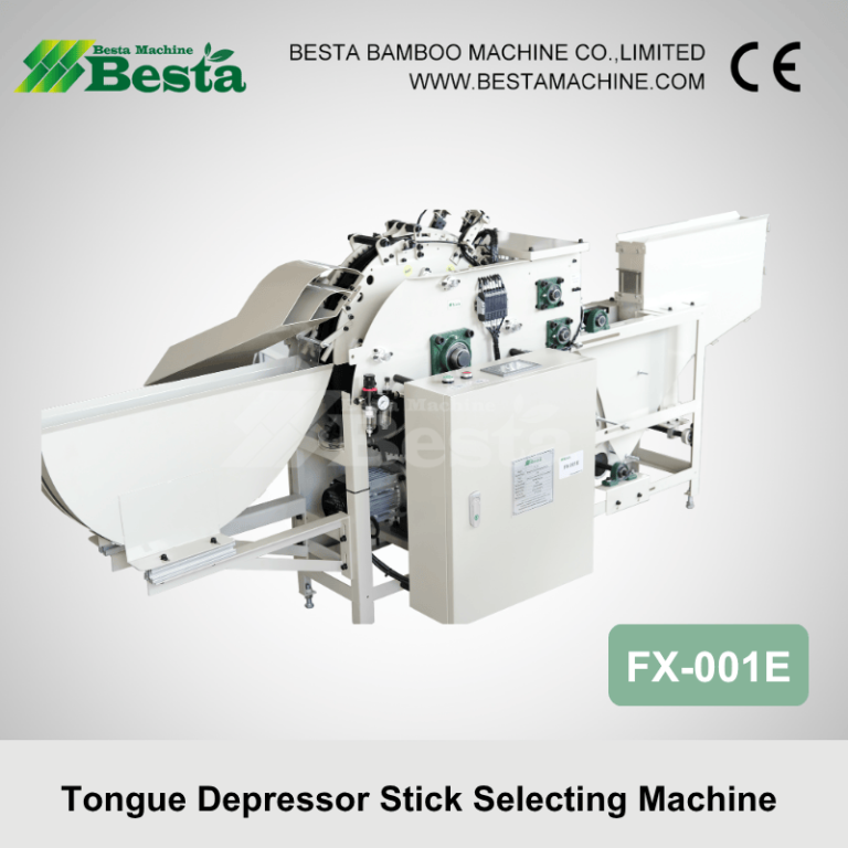 Tongue depressor stick selecting machine 14