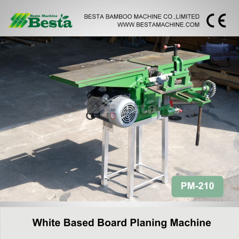 White based board planing machine 8