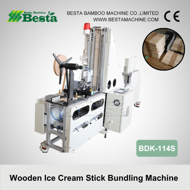 Wooden Ice cream stick bundling machine BDK 114S 8 1