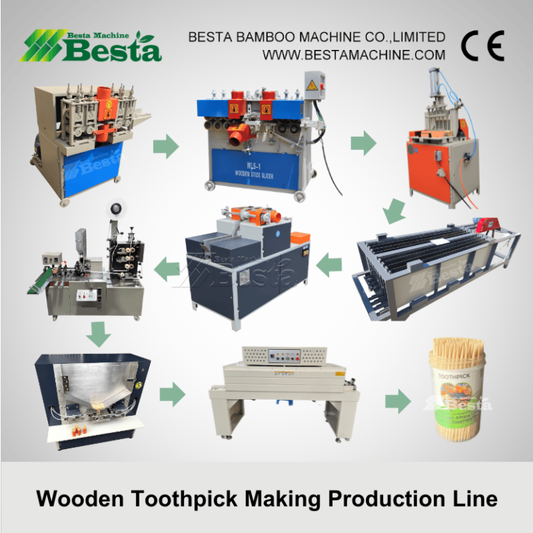 Wooden Toothpick Making Production Line 2