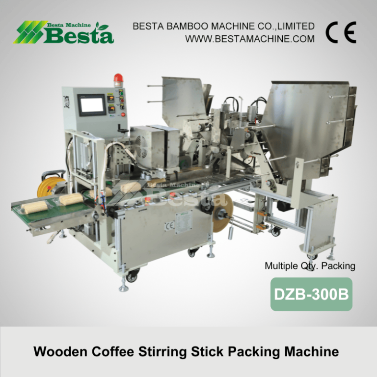 Wooden coffee stirring stick packing machine 6 1