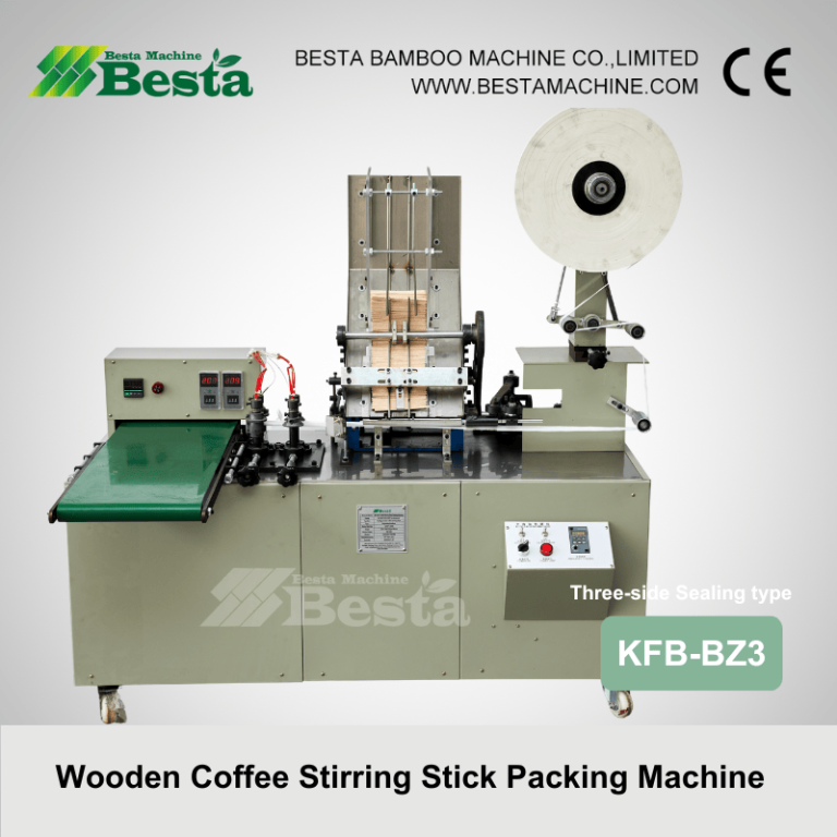 Wooden coffee stirring stick packing machine KFB BZ3 8