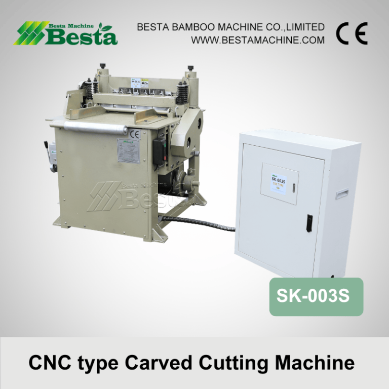 wooden ice cream stick carved cutting machine cnc type SK 003S 12