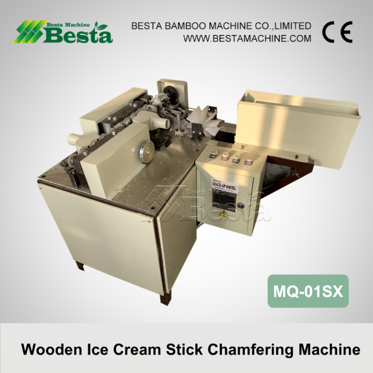 wooden ice cream stick chamfering machine MQ 01SX 8 2