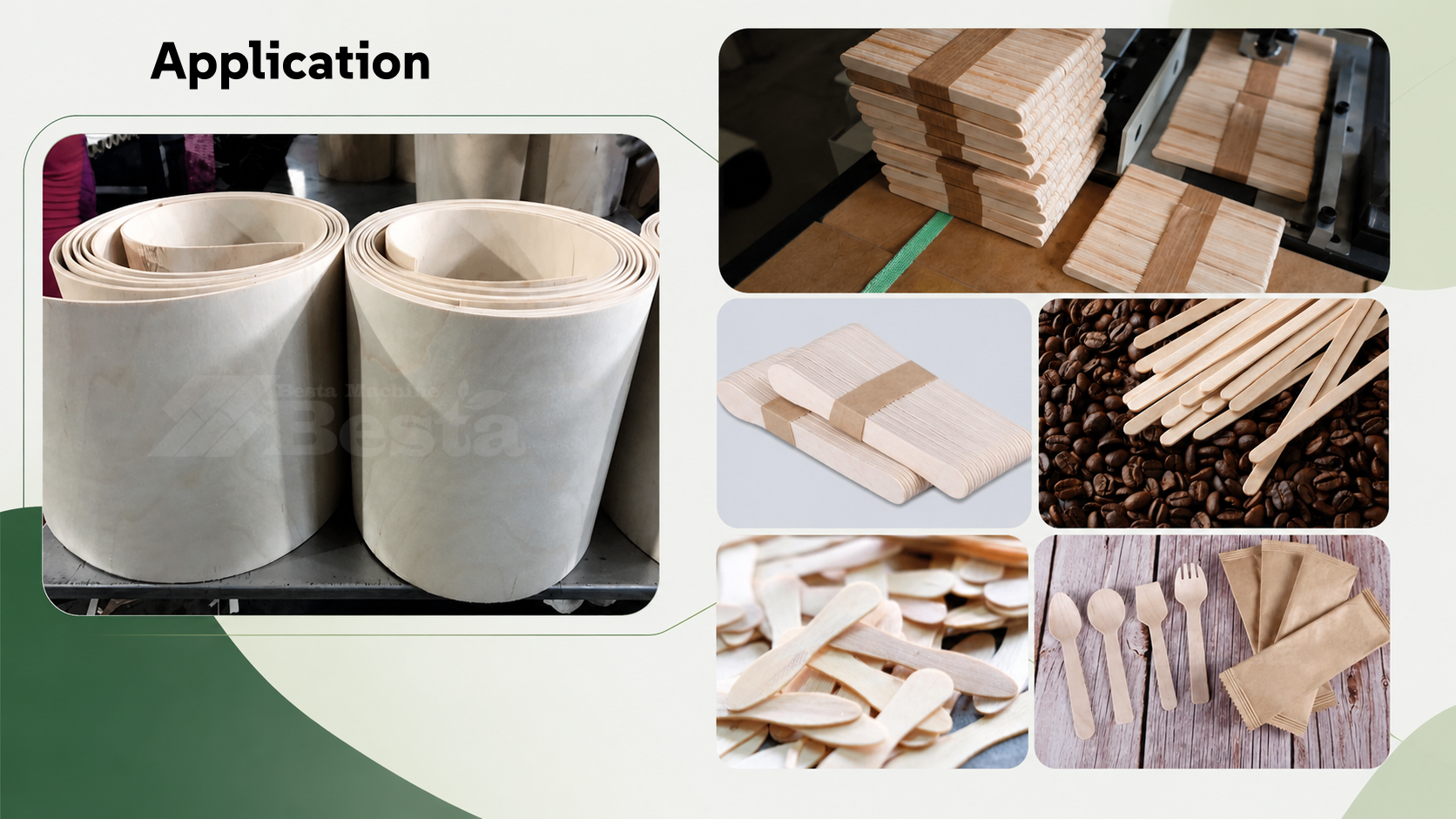 APPLICATION OF CNC WOOD ROTARY CUTTING MACHINE APPLICATION OF CNC WOOD ROTARY CUTTING MACHINE