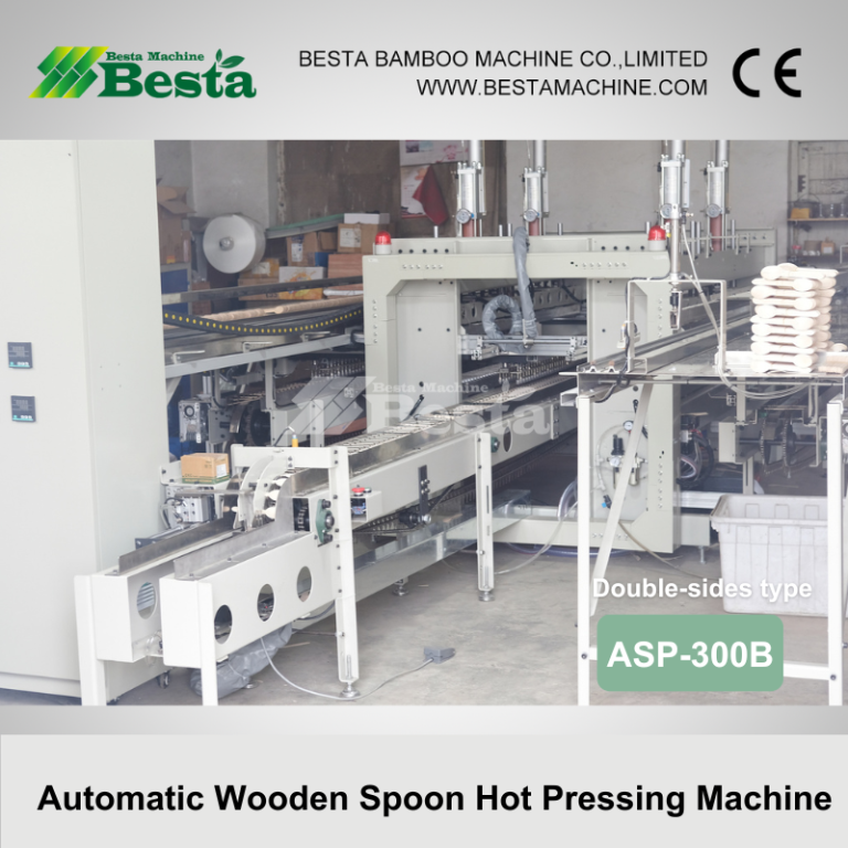 AUTOMATIC Wooden Spoon Hot Pressing Machine ASP 300B 6