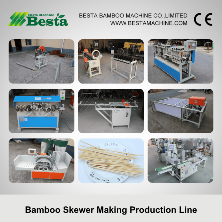 Bamboo Skewer Making Production Line