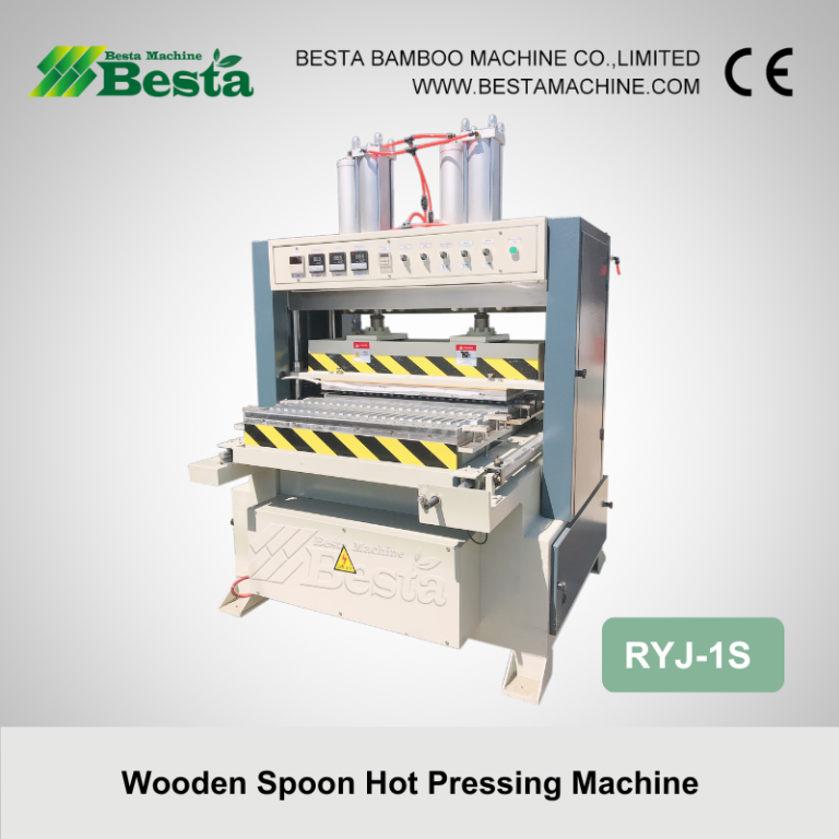 Disposable wooden spoon hot pressing machine RYJ 1S 8