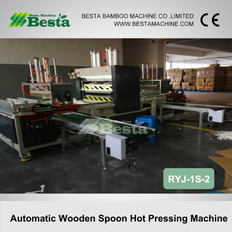 Fully Automatic Wooden Spoon Hot Pressing Machine 9