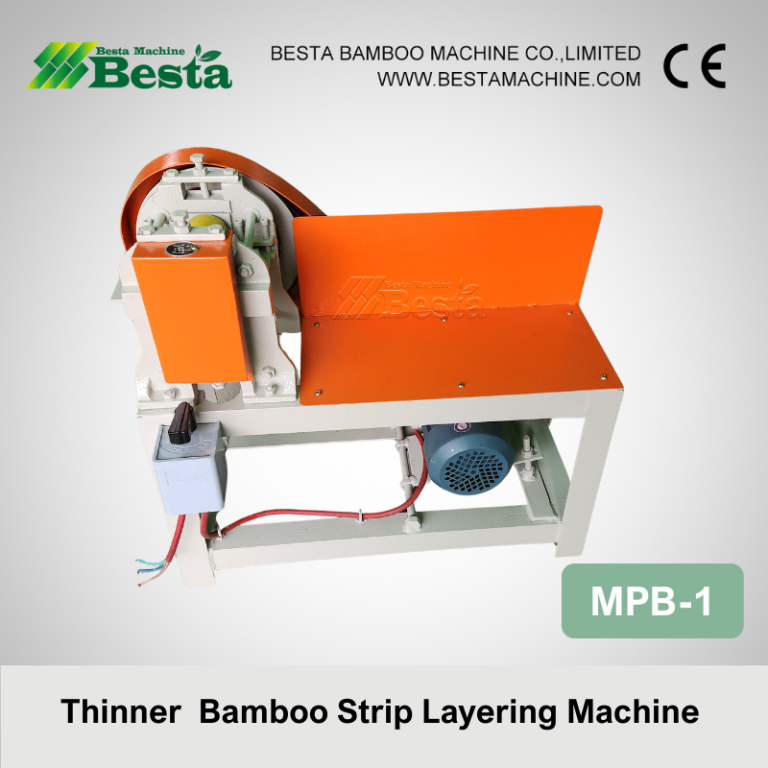 Thinner Bamboo strip layering machine MPB 1 1