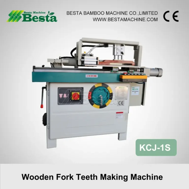 Wooden Fork Teeth Making Machine KCJ 1S 2