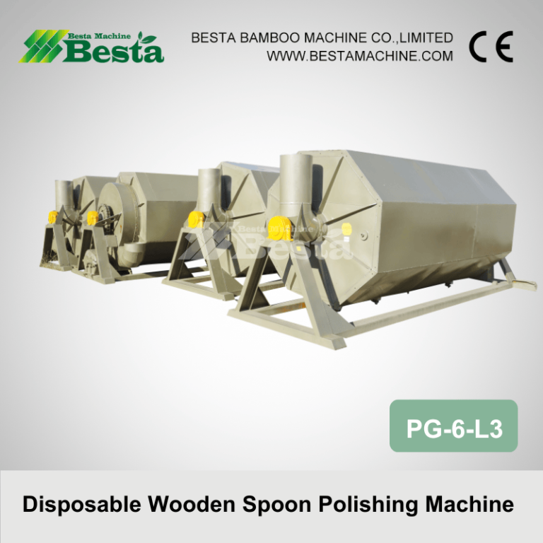 Wooden spoon polishing machine PG 6 L3 9