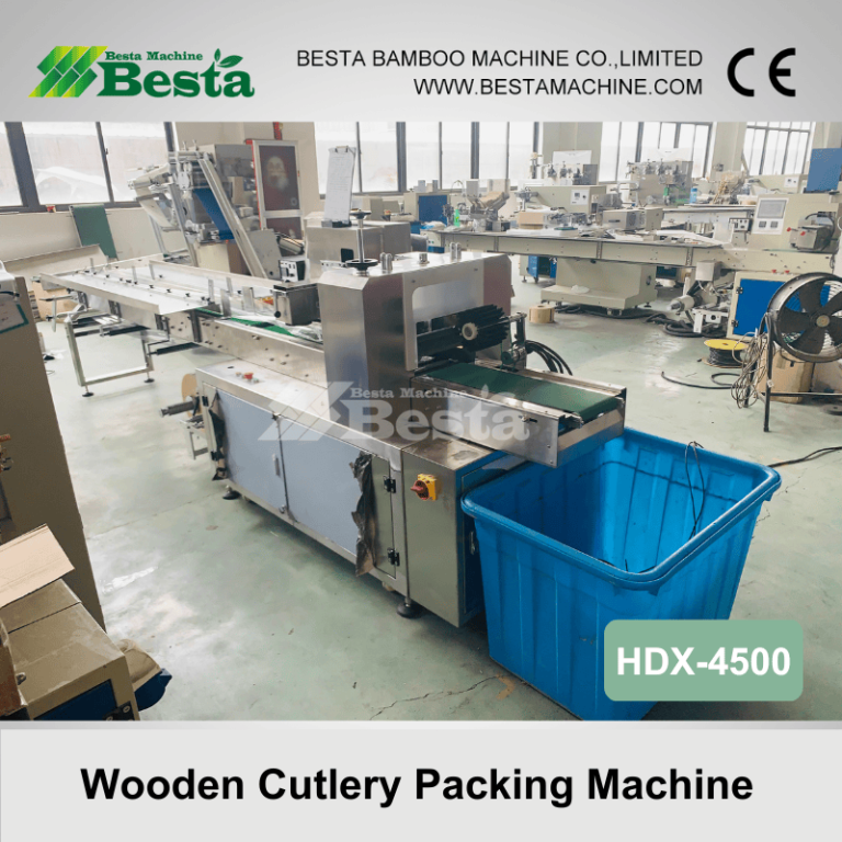 wooden cutlery packing machine 16